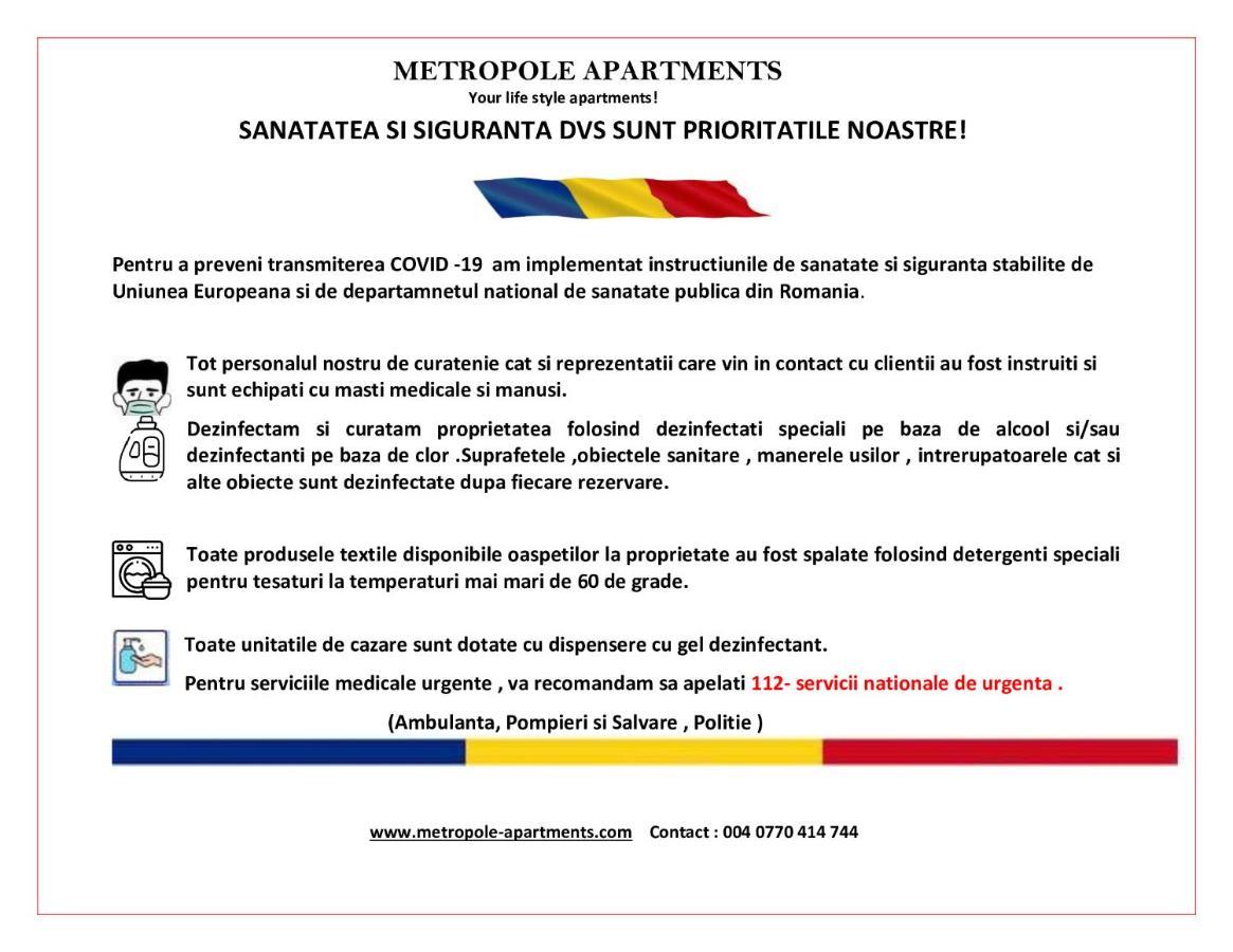 Metropole Apartments Old Center บูคาเรสต์ ภายนอก รูปภาพ